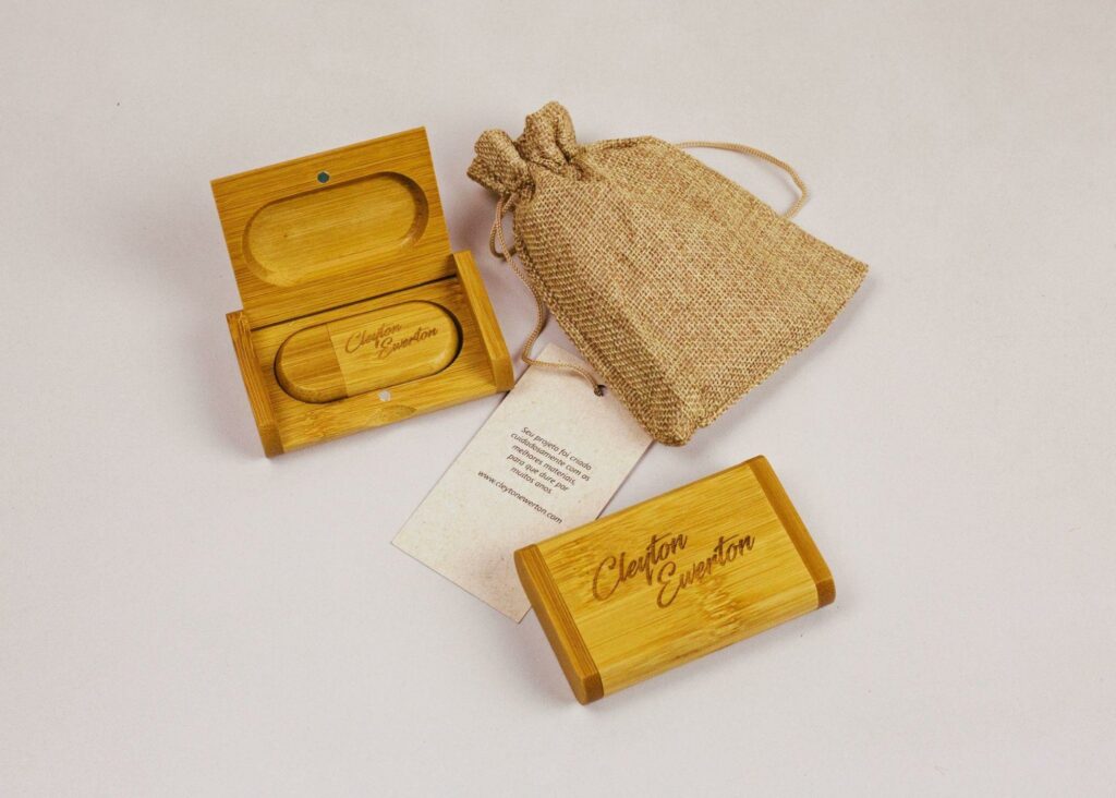jute bag with soap
