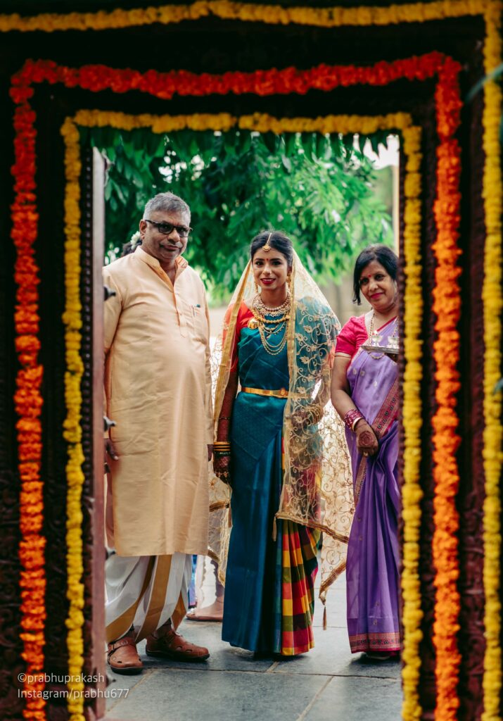The tales of tradition wedding planners- parents with the bride