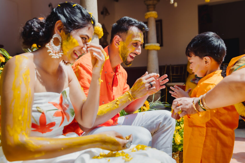 Kannada Wedding Ritual Haldi pooje