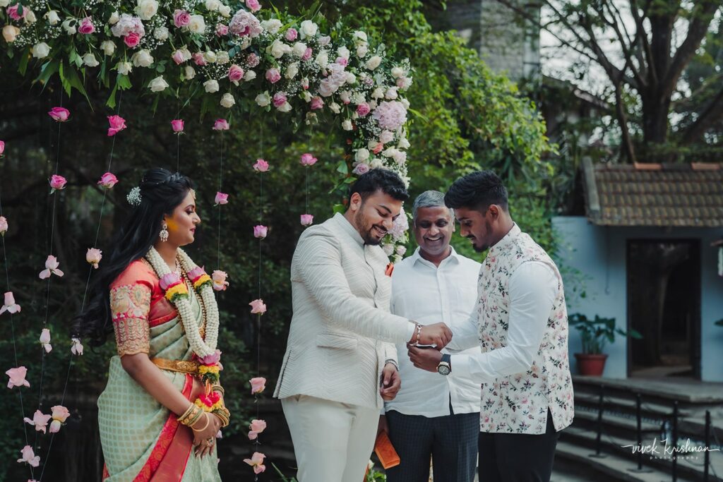Kannada Wedding Ritual Engagement