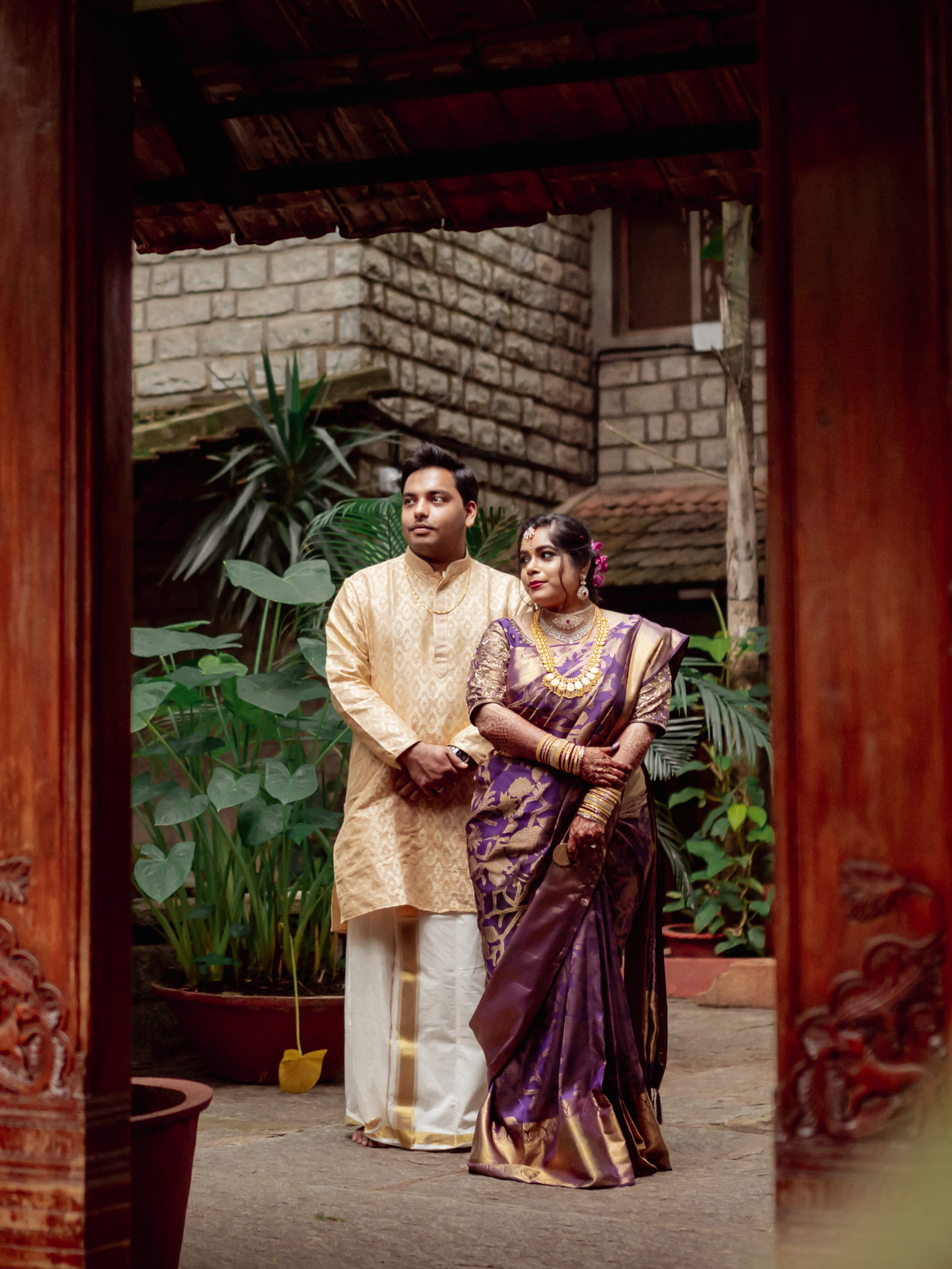 malayali kerala wedding ritual couple 2
