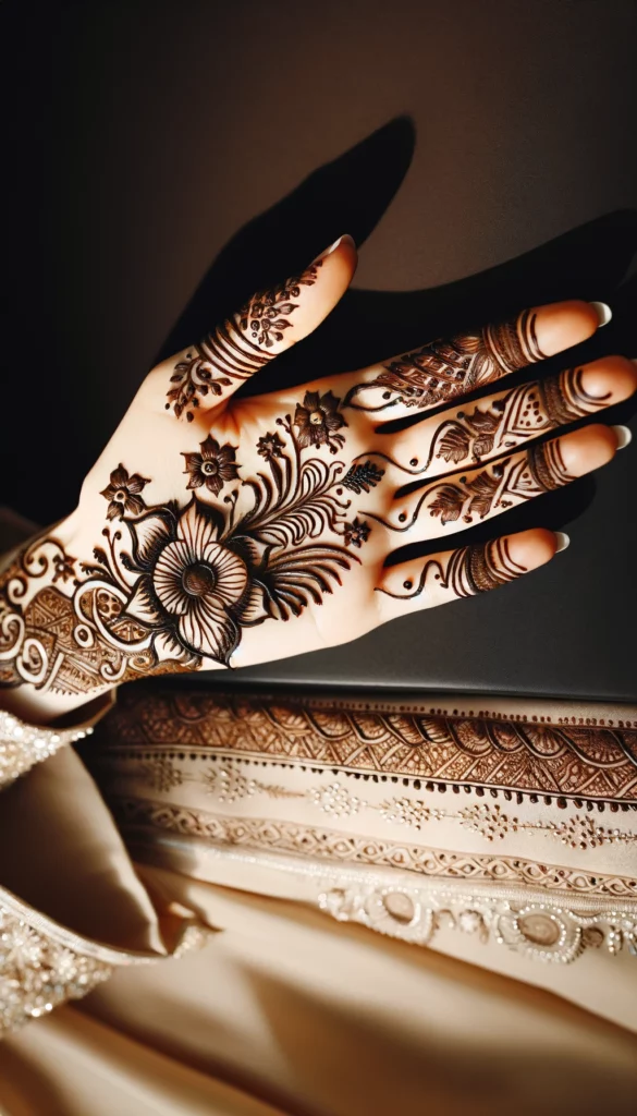 Arabic mehndi design ideas for the bride a