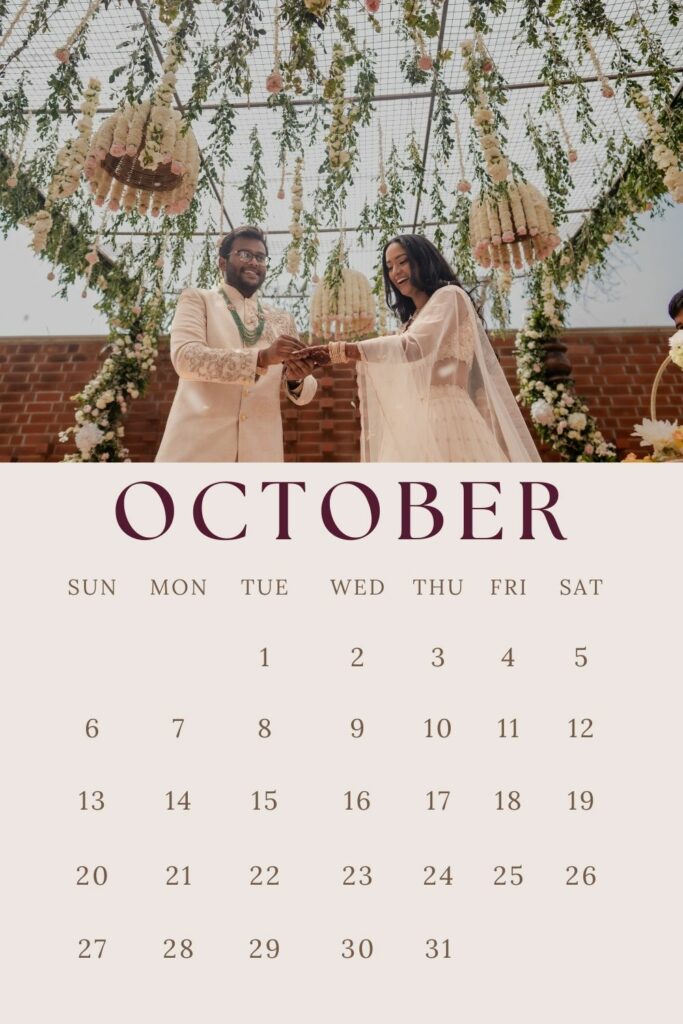 October Auspicious dates
